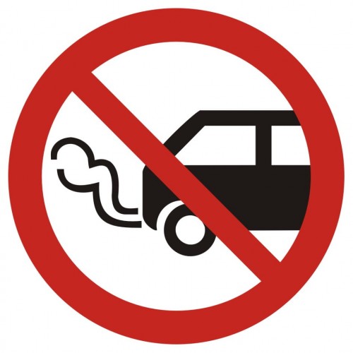 Nie zostawiać włączonych silników spalinowych